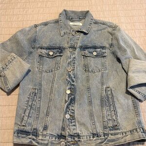 Pacsun light washed denim jacket